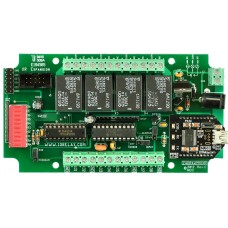 Industrial Relay Controller 4-Channel SPDT + 8-Channel ADC